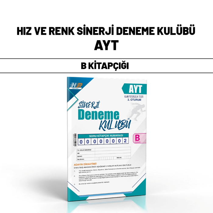 HIZ RENK YKS AYT SİNERJİ DENEME KULÜBÜ 2-B - 24-25